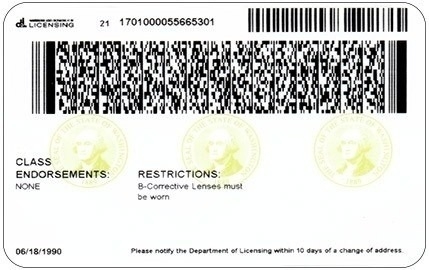 aamva driver license format